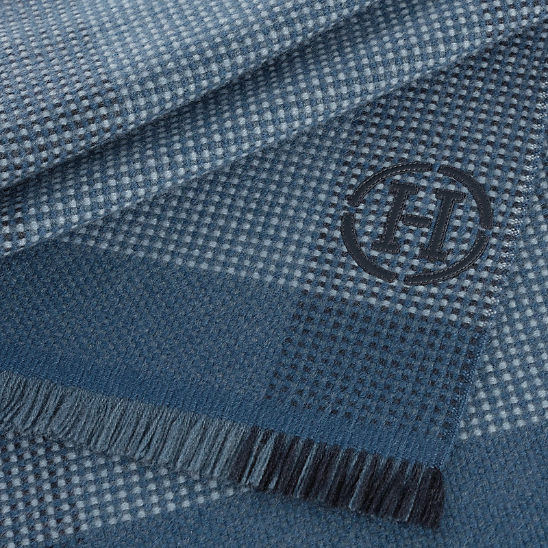 Cachecol Soleil d'Hiver - Azul | Hermès Brasil